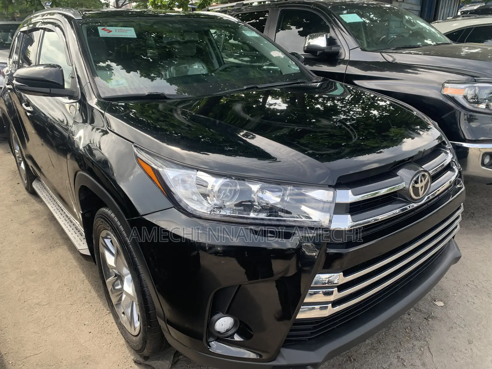 Toyota Highlander Limited Platinum 4dr SUV (3.5L 6cyl 6A) 2015 Black