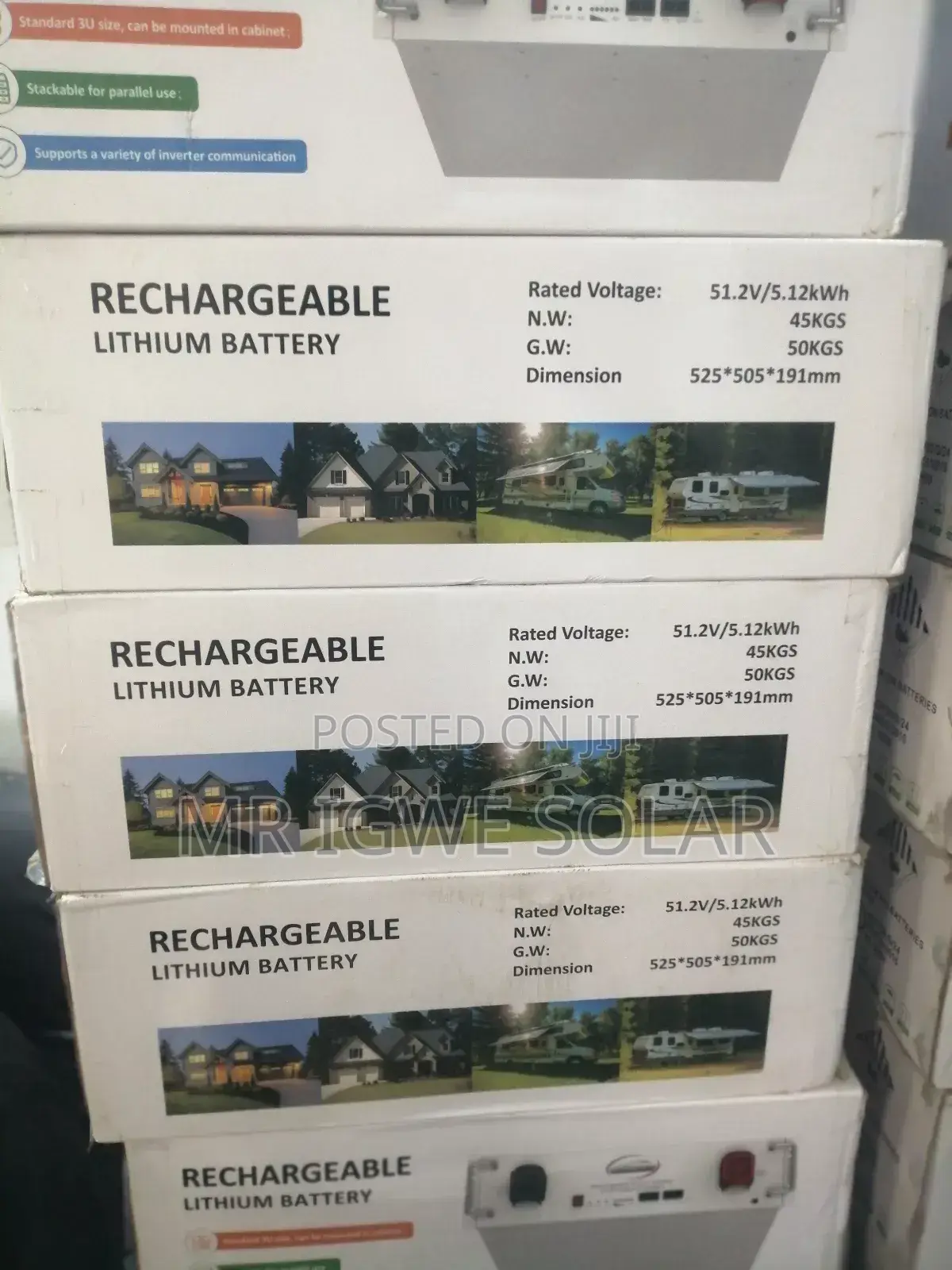 Cheersun Lithium Iton Battery 5kwh 51.2v