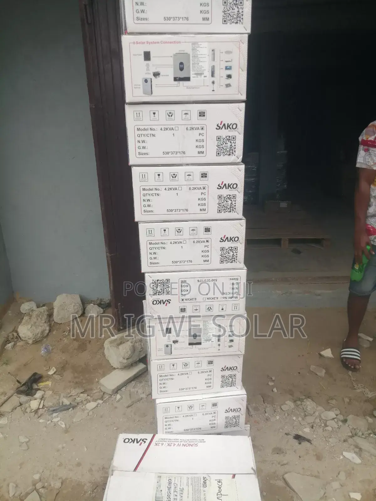 Sako 6kva Hybrid Inverter 48v