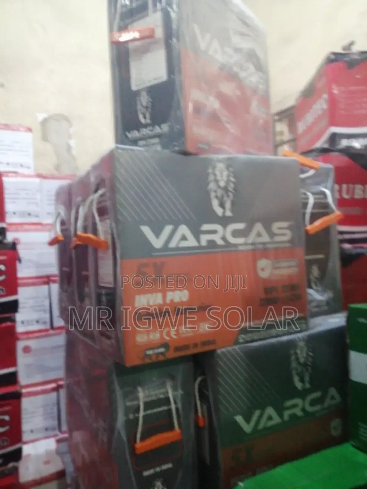 Varcas Tall Tubular Battery 220ah