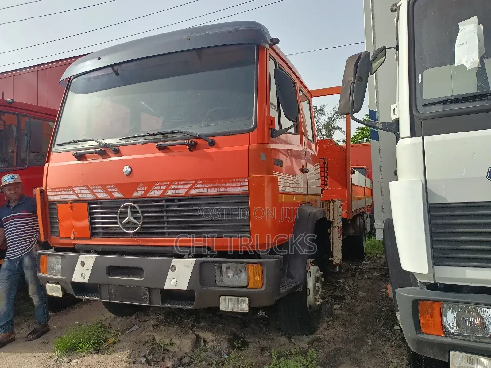 Mercedes Benz 1320 Double Cabin 6 Tonnage Hiab Truck Germany