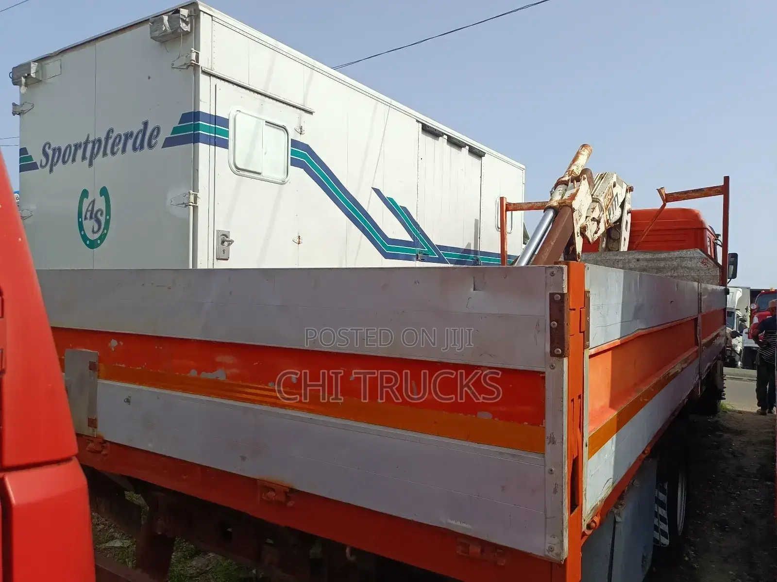 Mercedes Benz 1320 Double Cabin 6 Tonnage Hiab Truck Germany