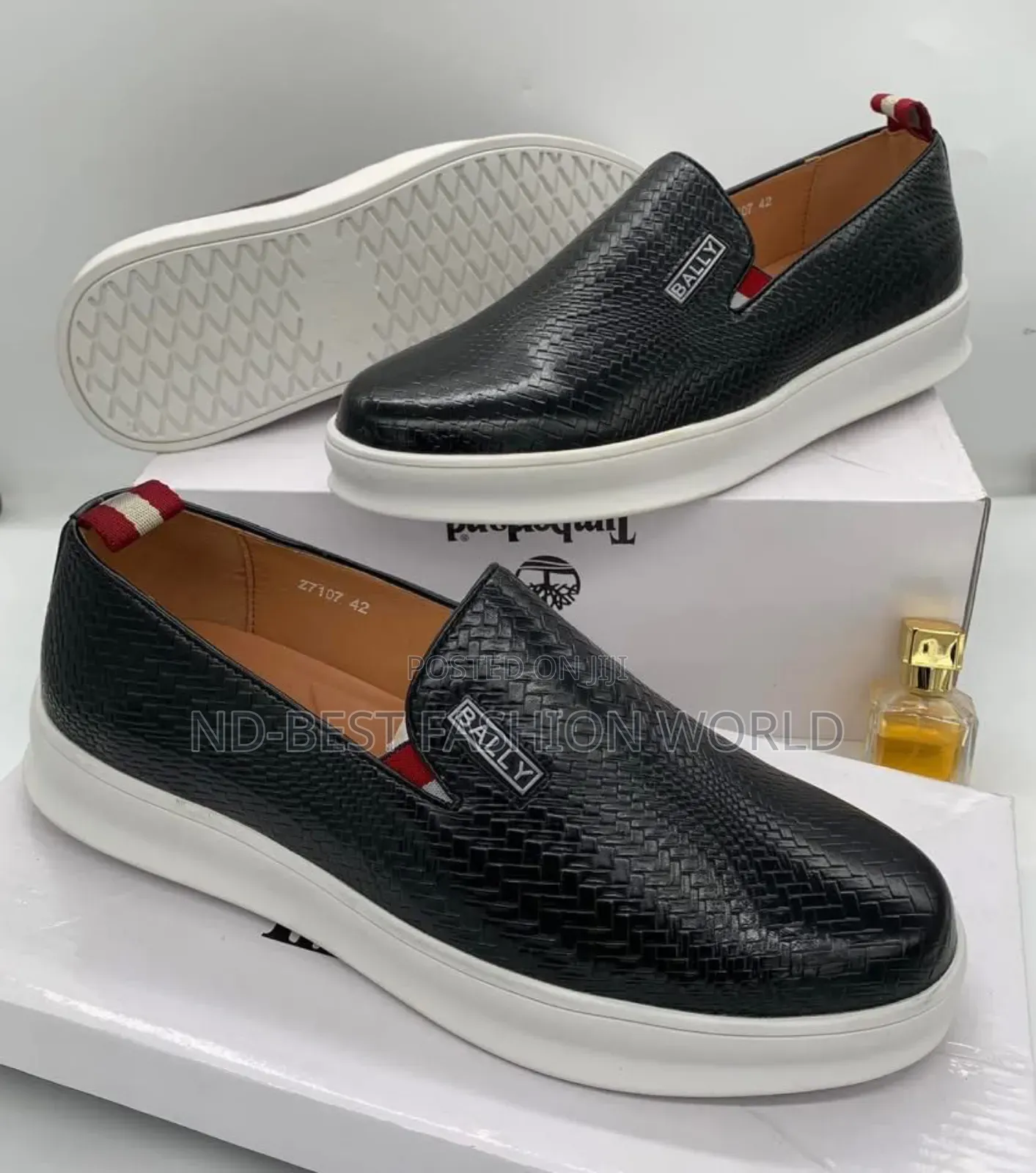 Black Leather Timberland Shoes