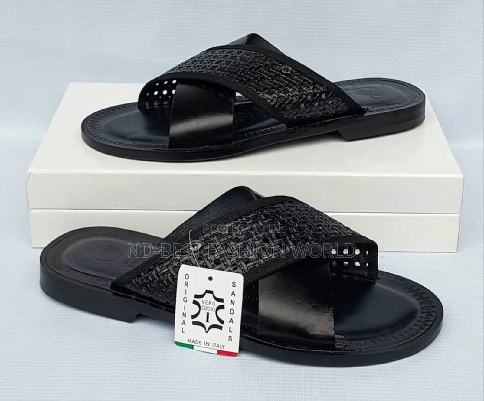 Pure Leather Italian Slippers