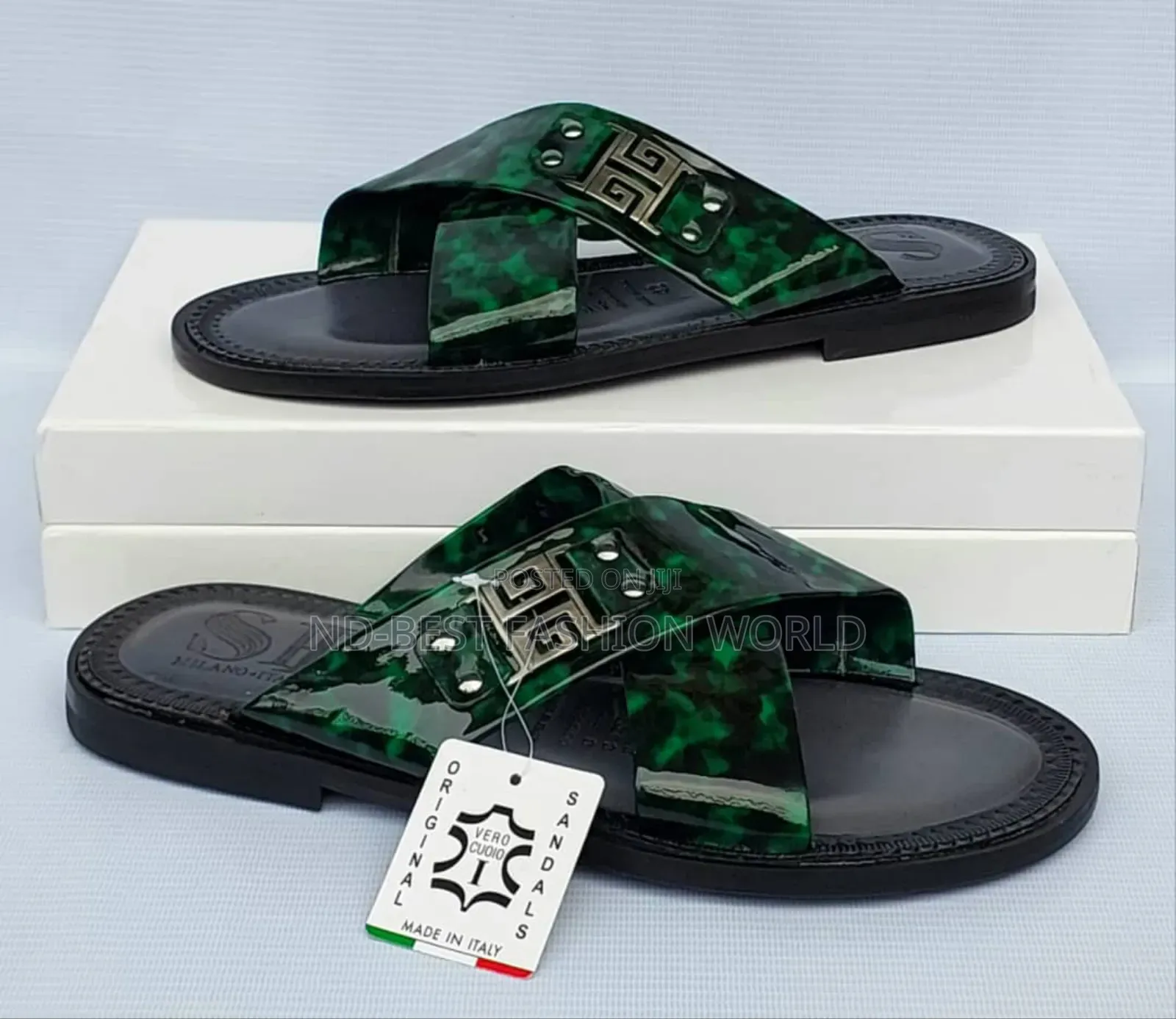 Pure Leather Italian Slippers