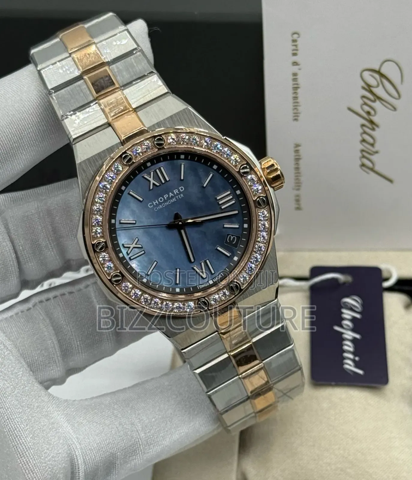 Original Chopard Two-Tone Stainless Steel Watch