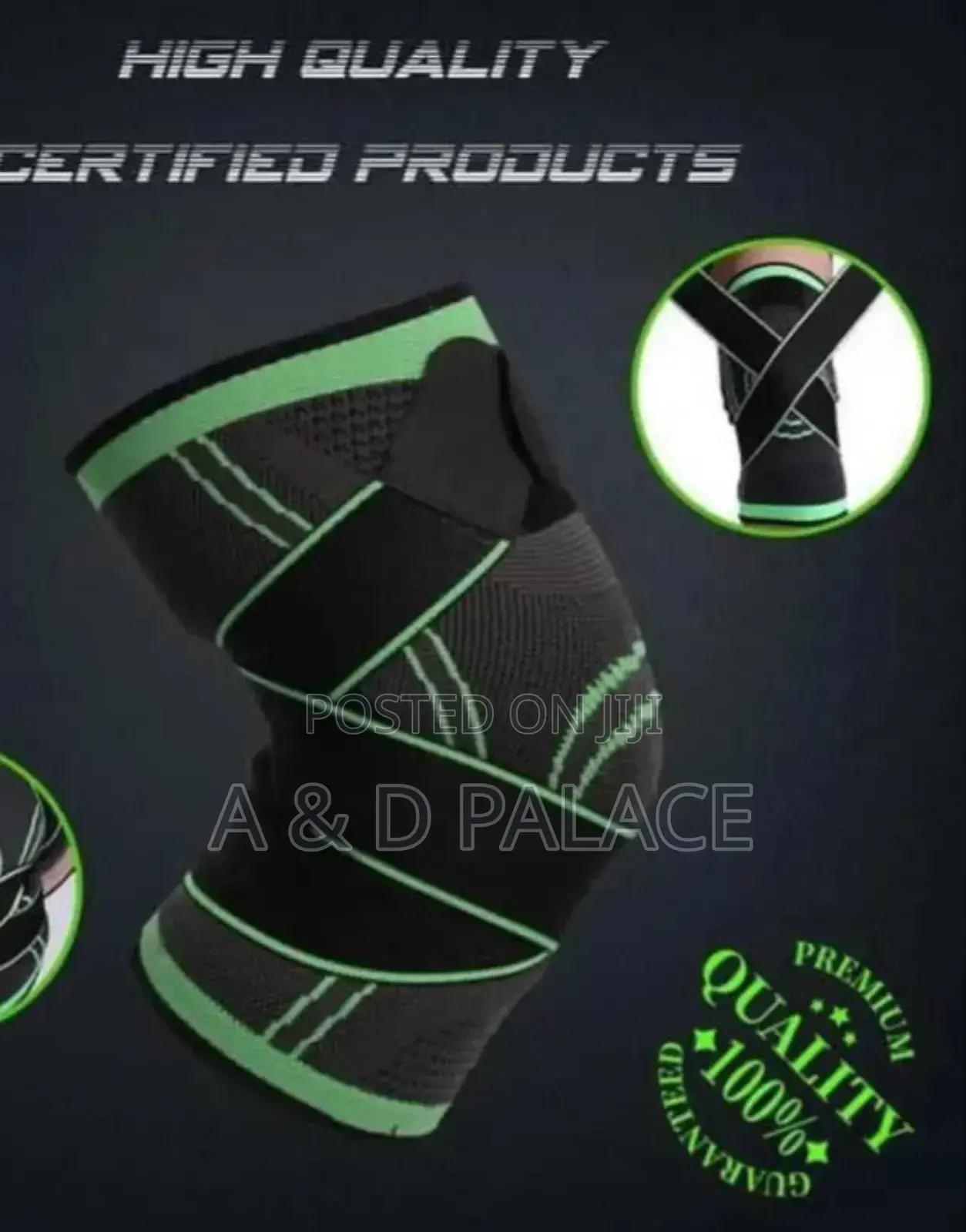 High Quality Arm/Knee Brace Sleeve Support(Single Free Size