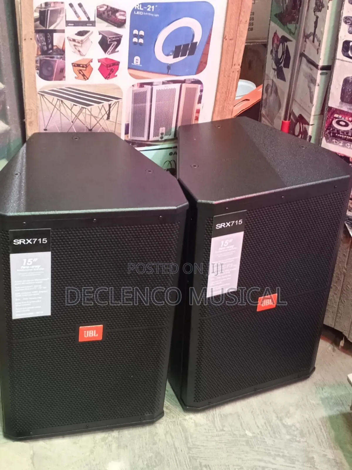 JBL Srx715 Speaker 15 Inches Single Acoustic Speakers