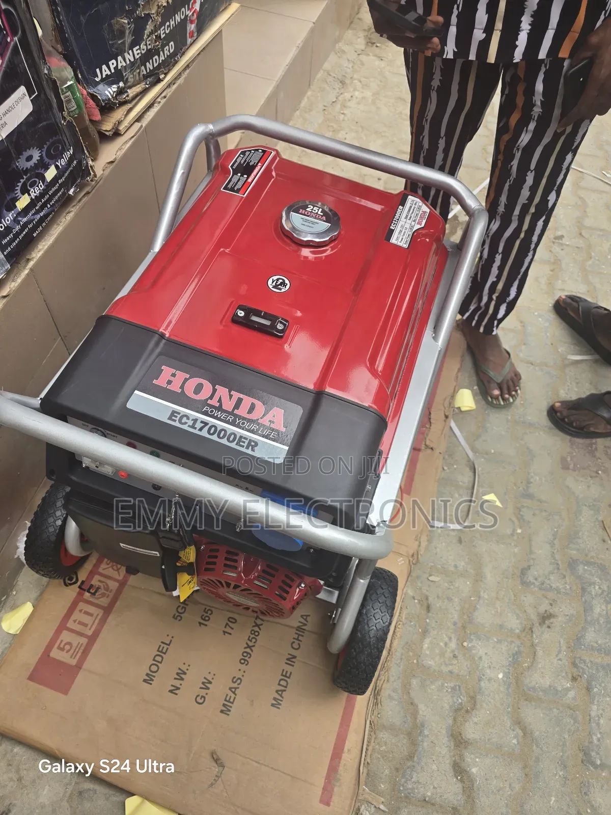 Let's Talk Business Honda Remote Control Petrol Gen 12kva