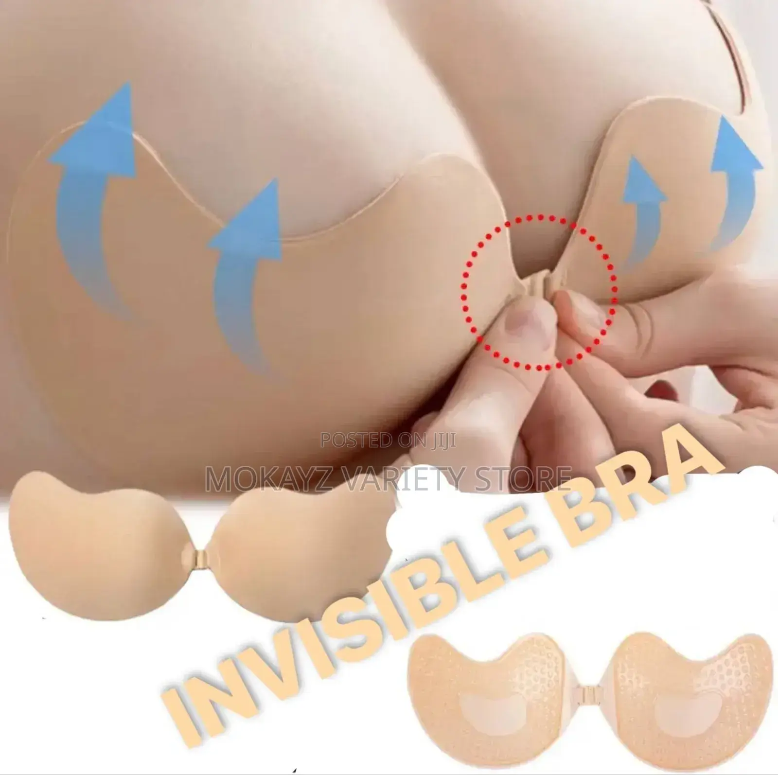 Invisible Silicone Detachable Strapless Bra