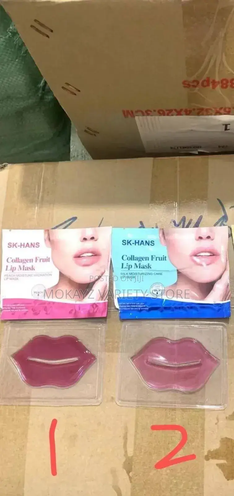 Collagen Fruit Lip Mask (Sk-Hans Brand) 10 Pieces