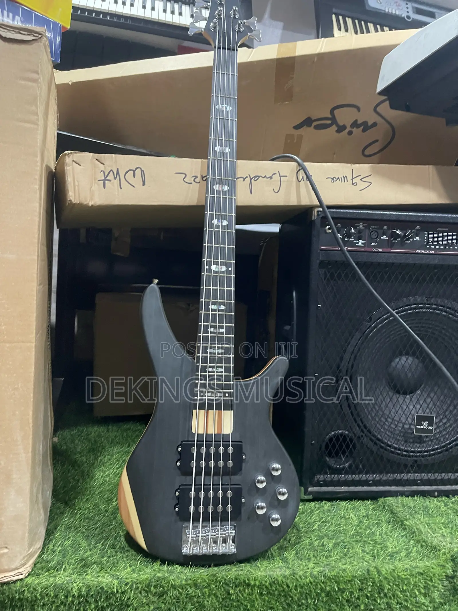 Ibanez Active 5 Strings Bass Electric Guitar