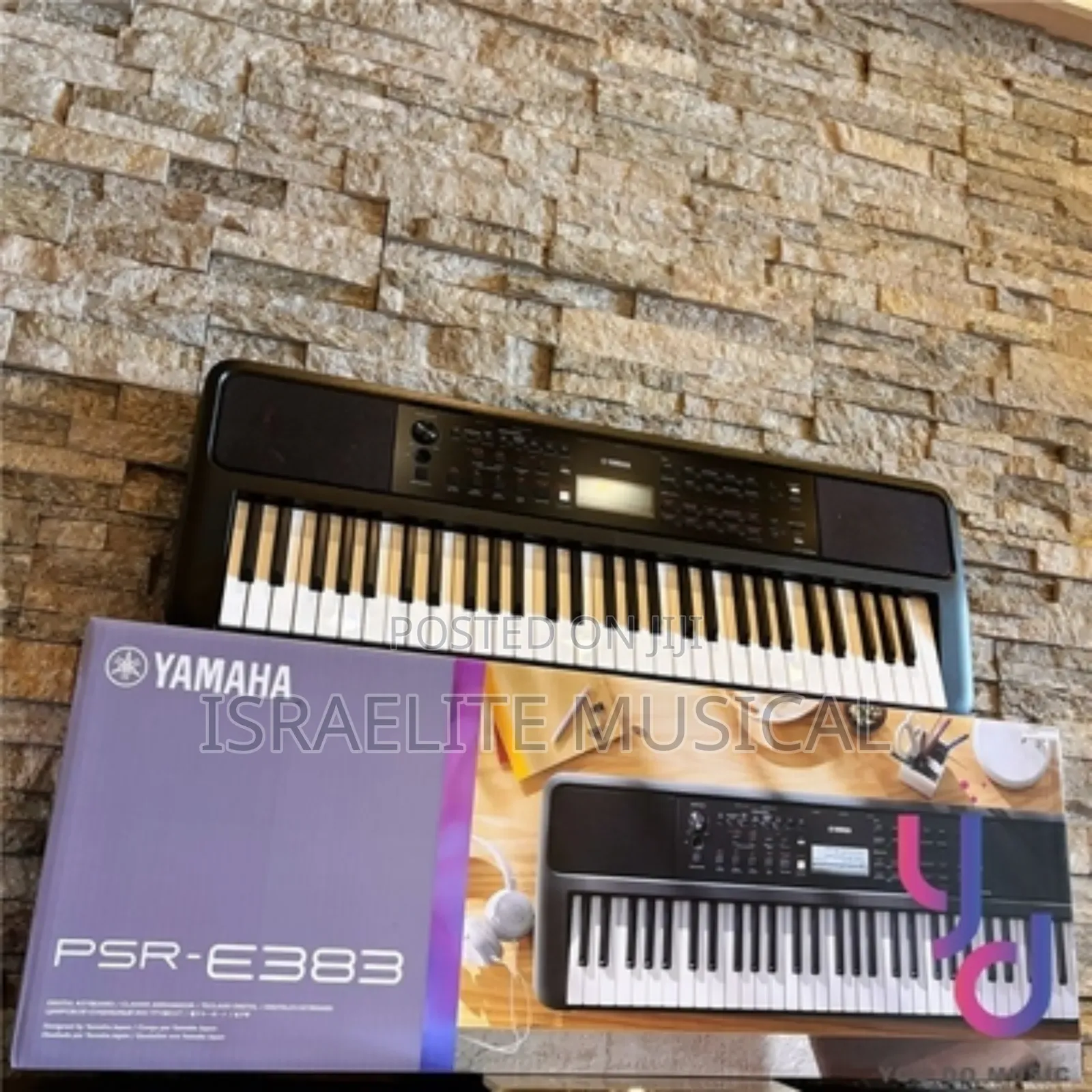 Original Yamaha Keyboard PSR E383 With Original Adaptor