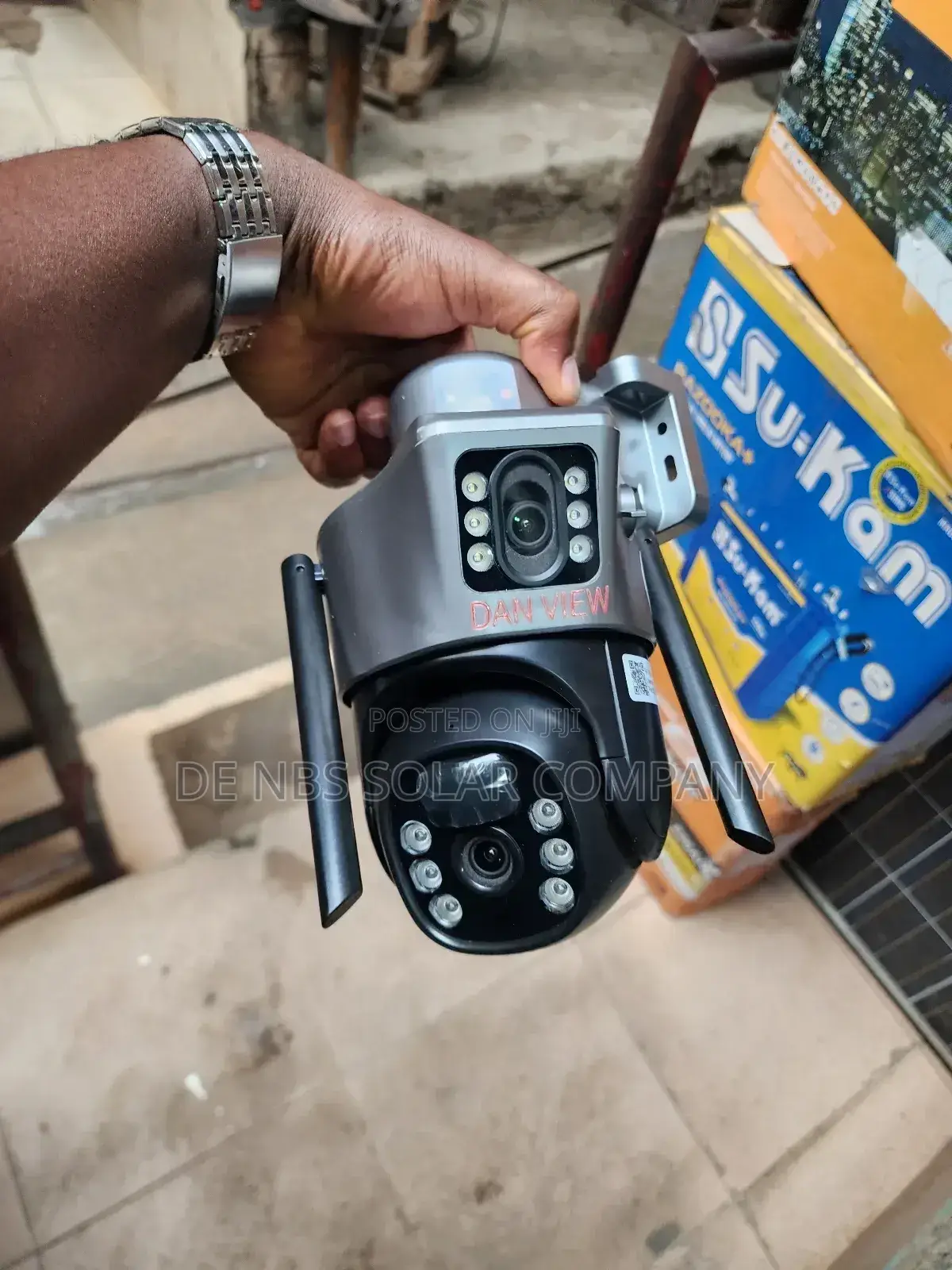 Lens Solar Ultra Hd PTZ 4g Solar Camera 360°