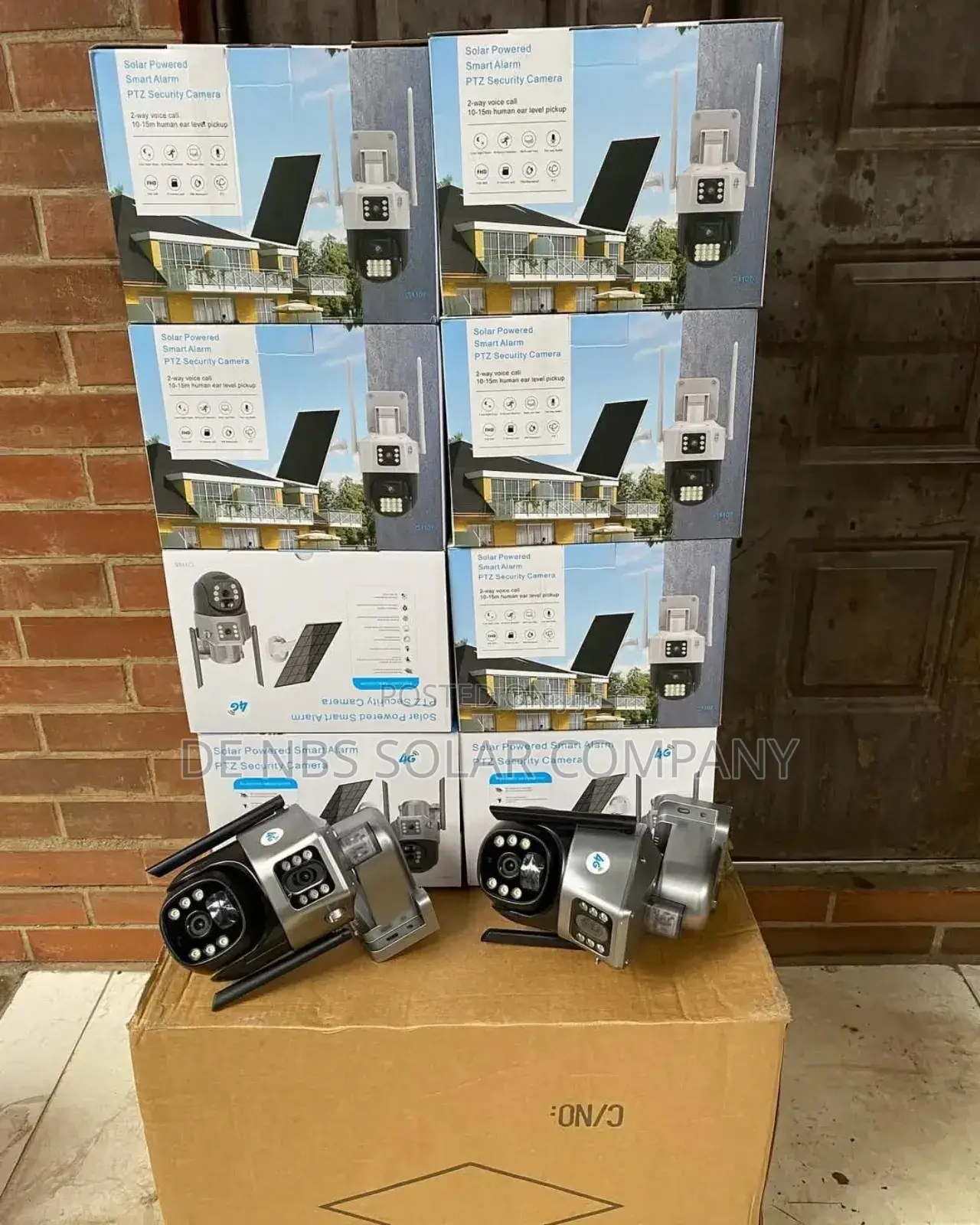 Dual Lens 4g Sim Hd Ultra PTZ Solar Alert Security Camera
