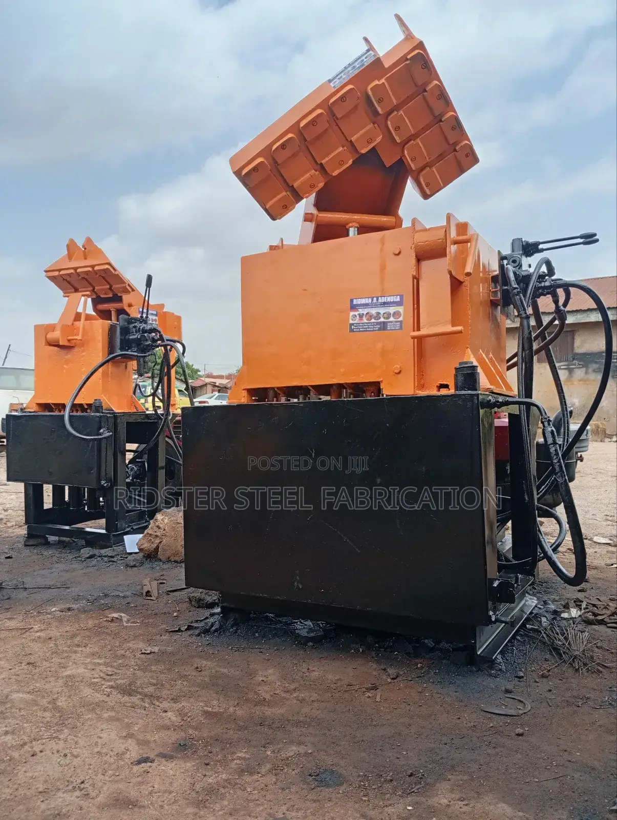 Interlock Bricks Manual and Eletric Machine