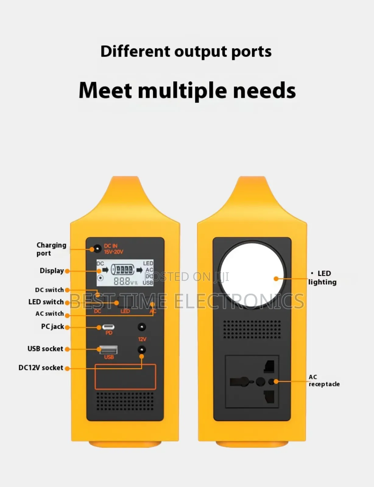 200w Portable Solar Power Station