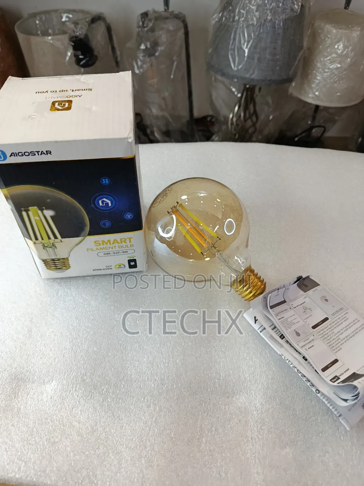 Alexa Smart Wifi Light Bulb Warm to Cool Daylight Dimmable