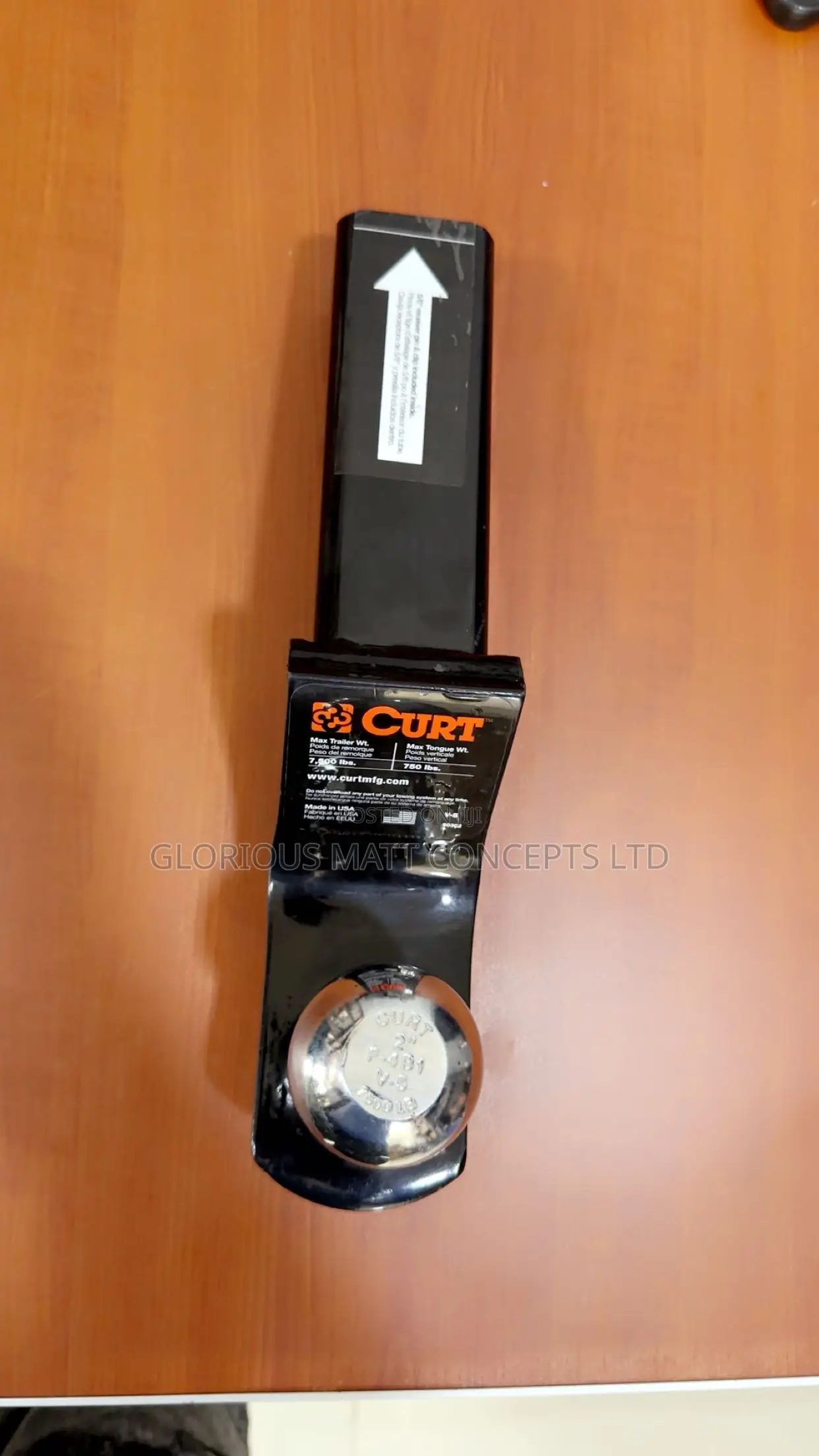 Curt 45036 Class 3 Loaded Ready Tow Ball Mount