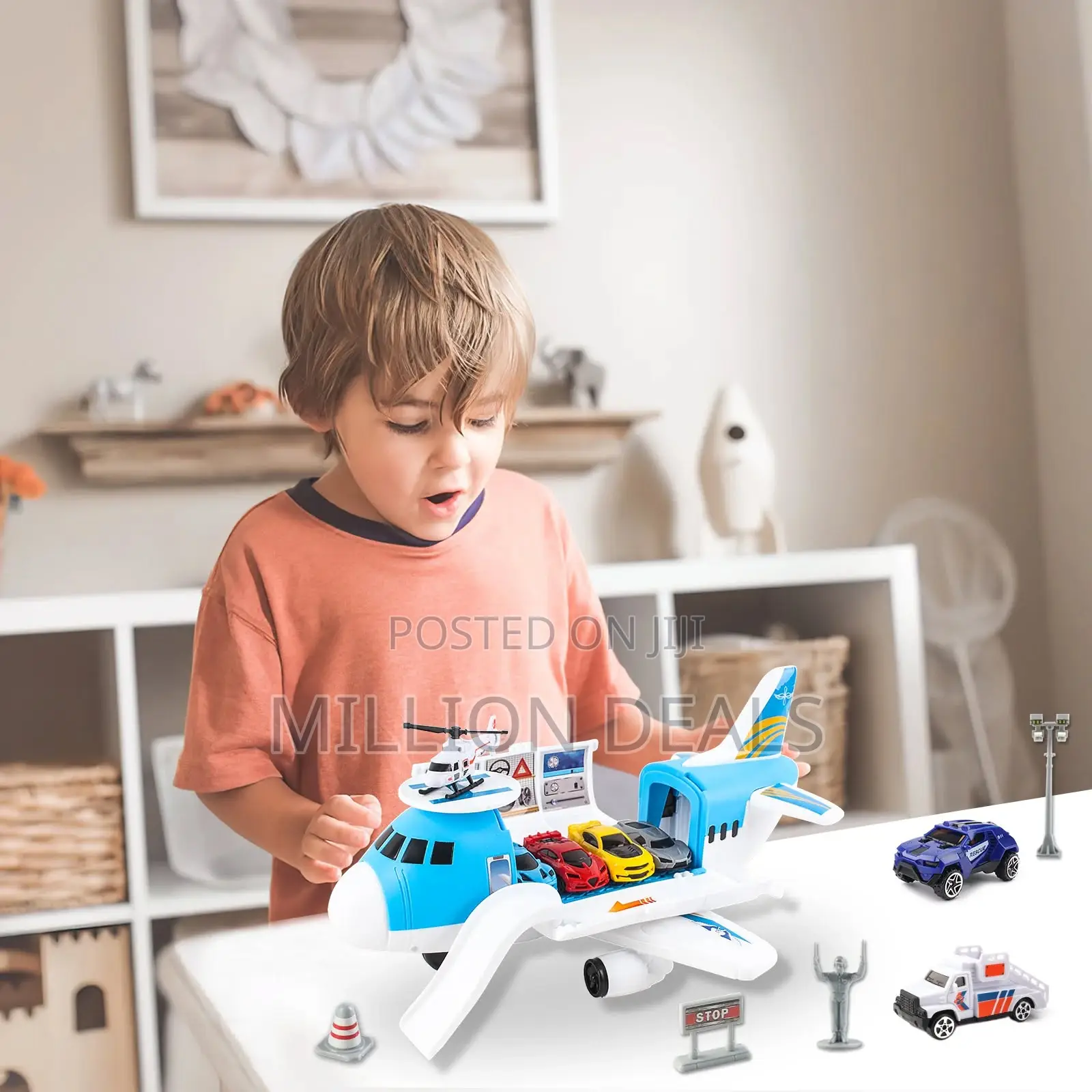 Loading Airplane Unisex Kids Toys Ages3+