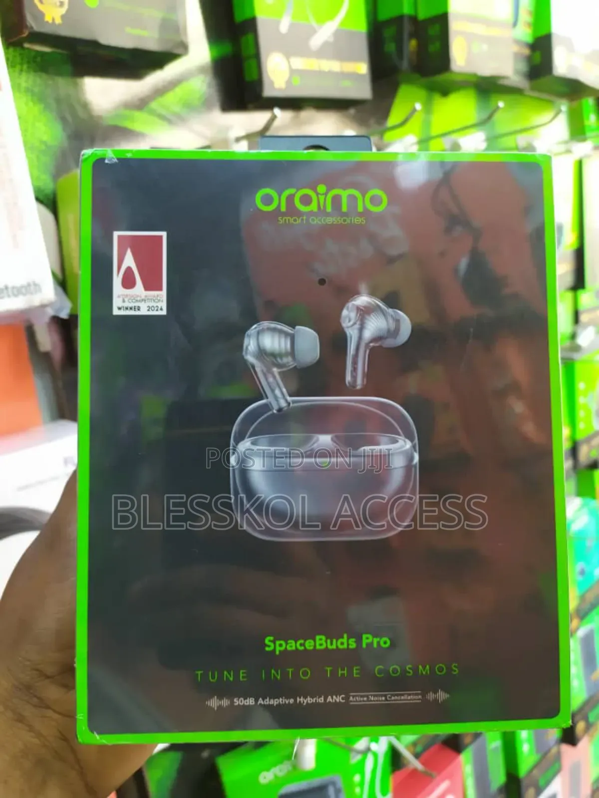 Oraimo Spacebuds Pro Hybrid Anc True Wireless Earbuds