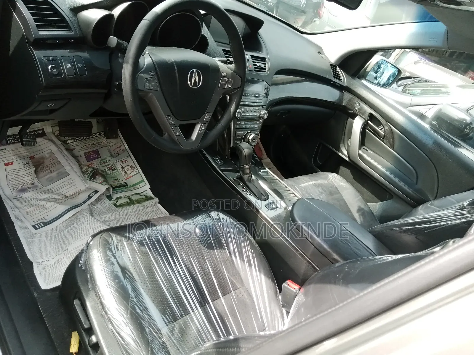 Acura MDX Sport 4dr AWD (3.7L 6cyl 5A) 2008 Gray