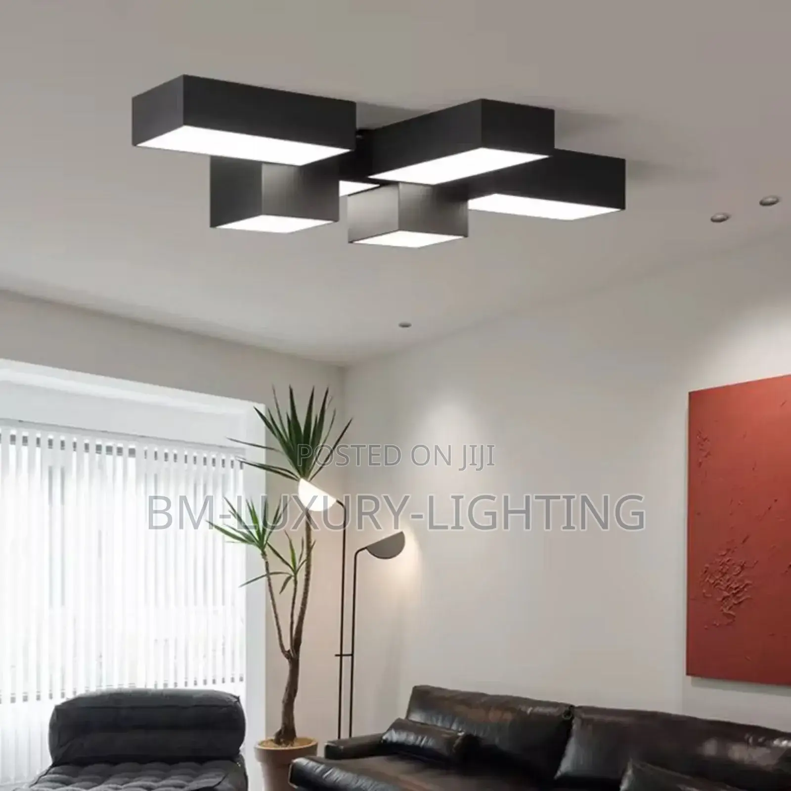 Nordic Led Geometric Ceiling Lamp