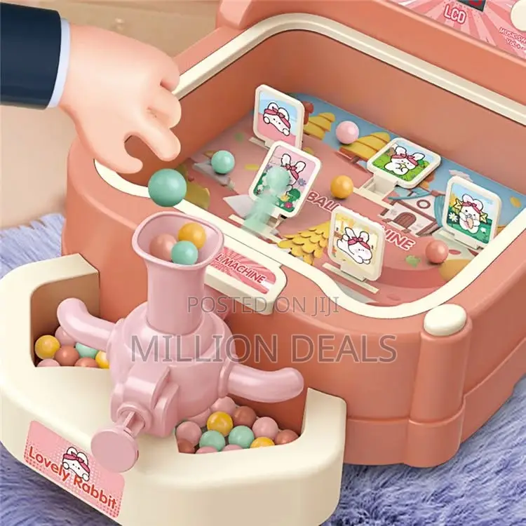 Pinball Machine Kids Target Shooting Toy Game With Score
