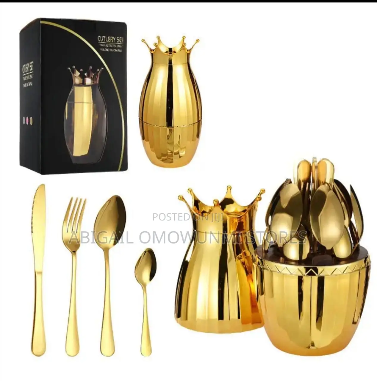 24pcs Cutlery Stainless Steel Table Ware