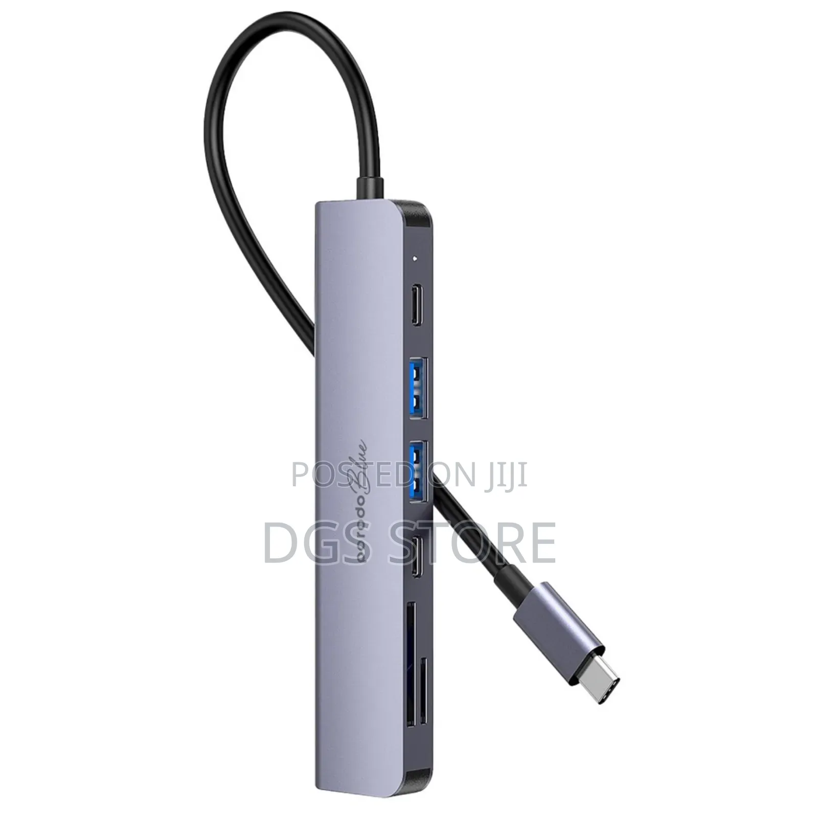 Porodo Blue 7 Port Usb C Hub