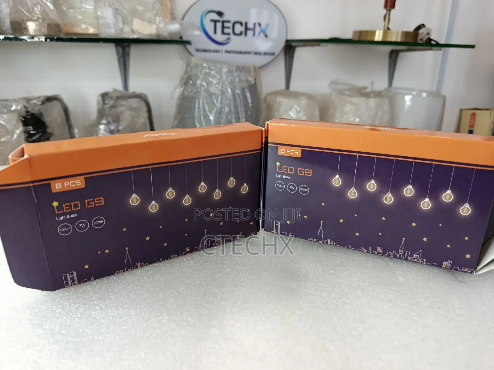 G9 Led Light Bulbs Warm White 7w 8 Packs