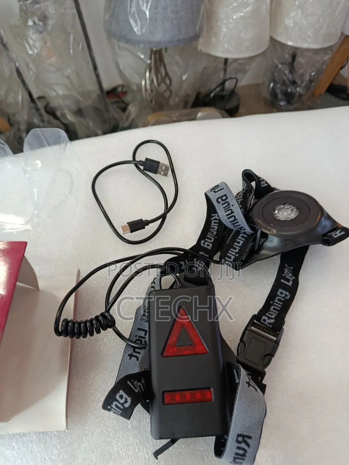 Running Light Lamp, Usb Rechargeable Led Body Torch