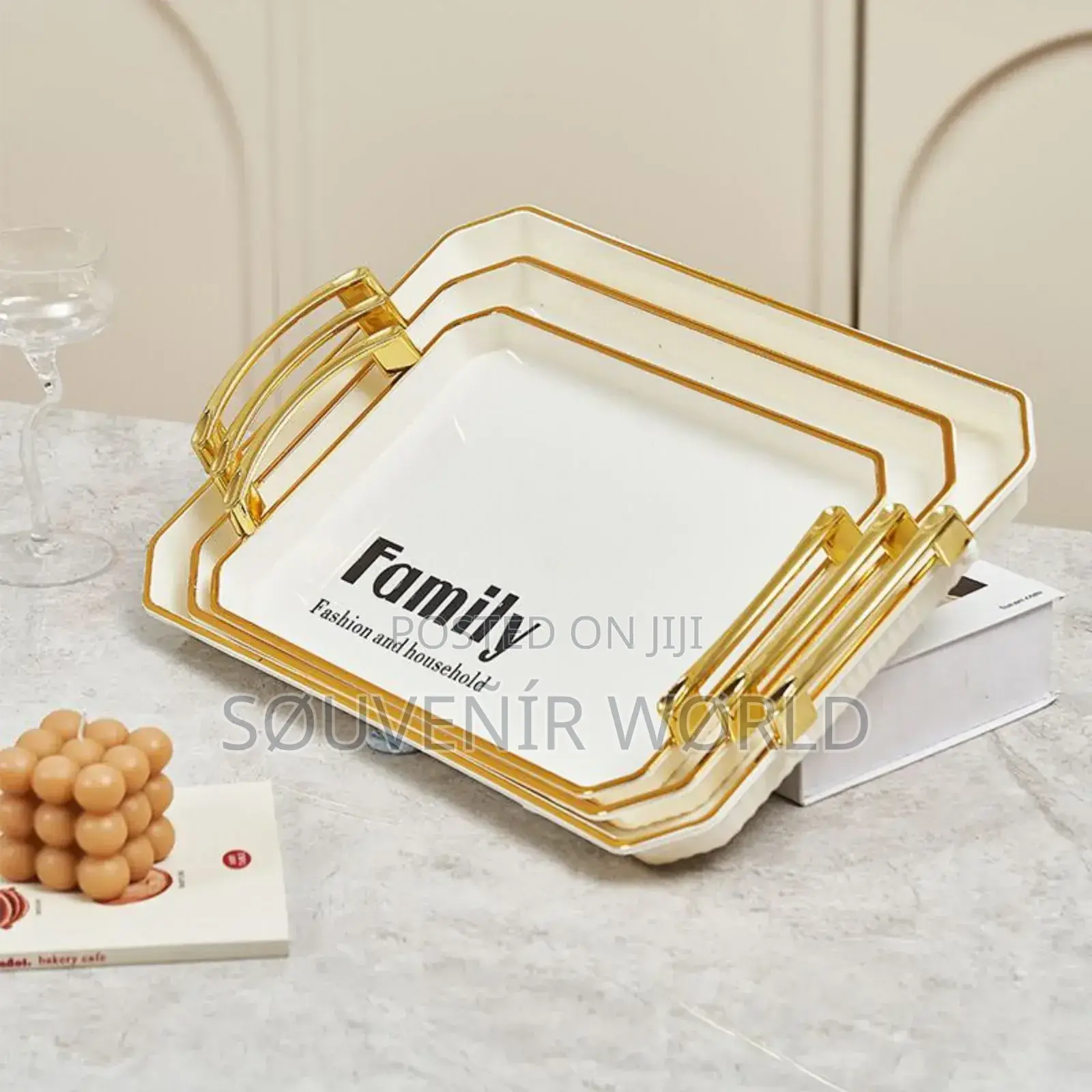 3 in 1 Acrylic Tray Set
