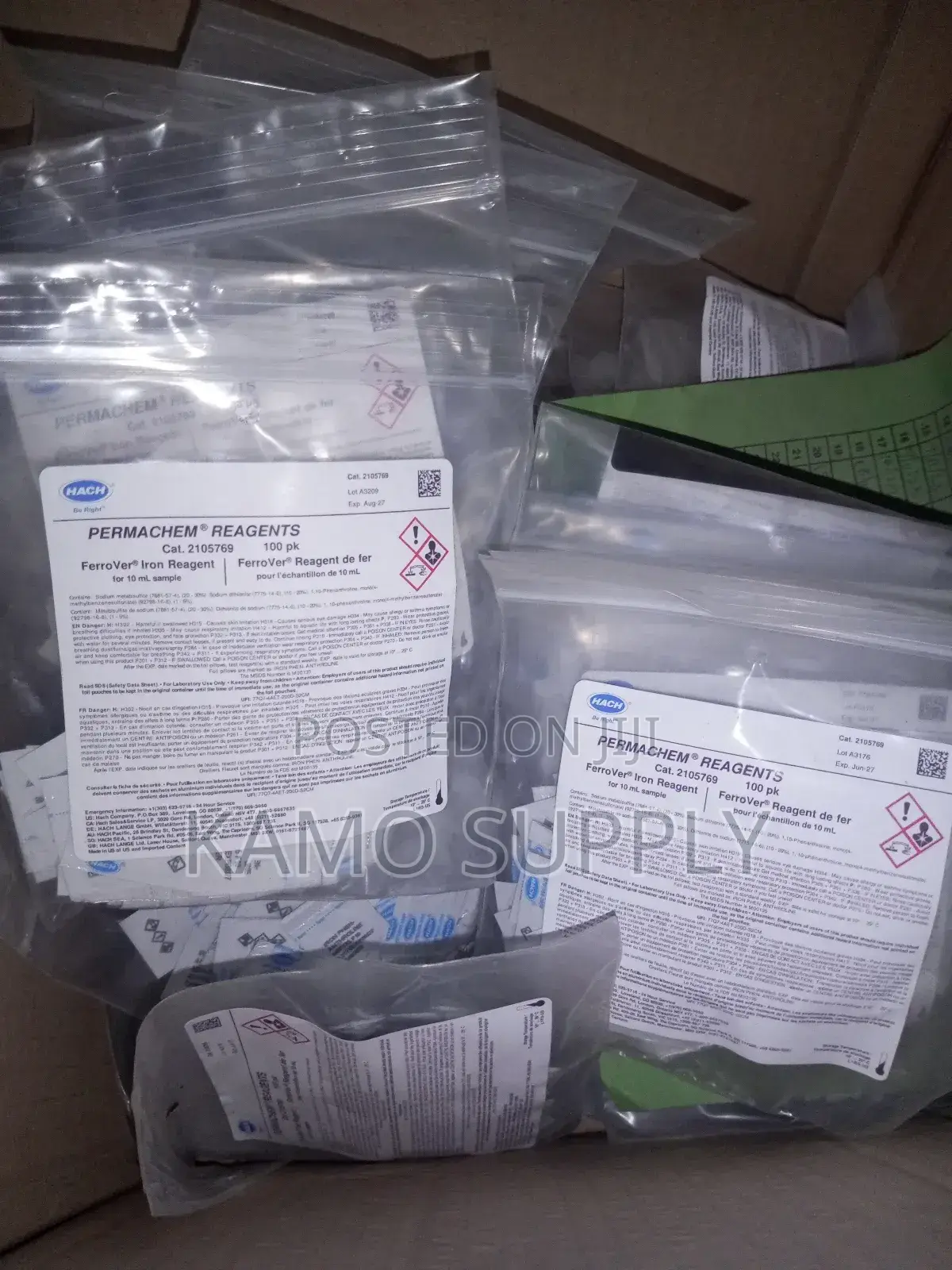 Ferrover Iron Reagent for 10ml Sample Hach