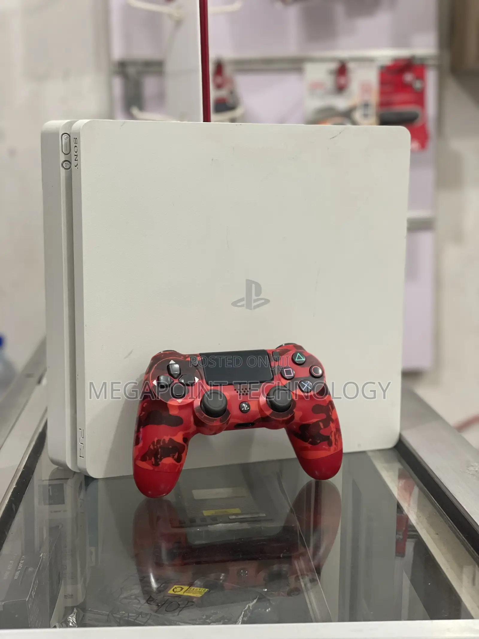 Playstation 4 Slim With 10 Games and One Pad