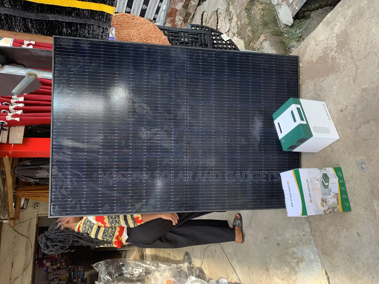 Cola Sola Solar Generator 2000 Can Power a Fridge