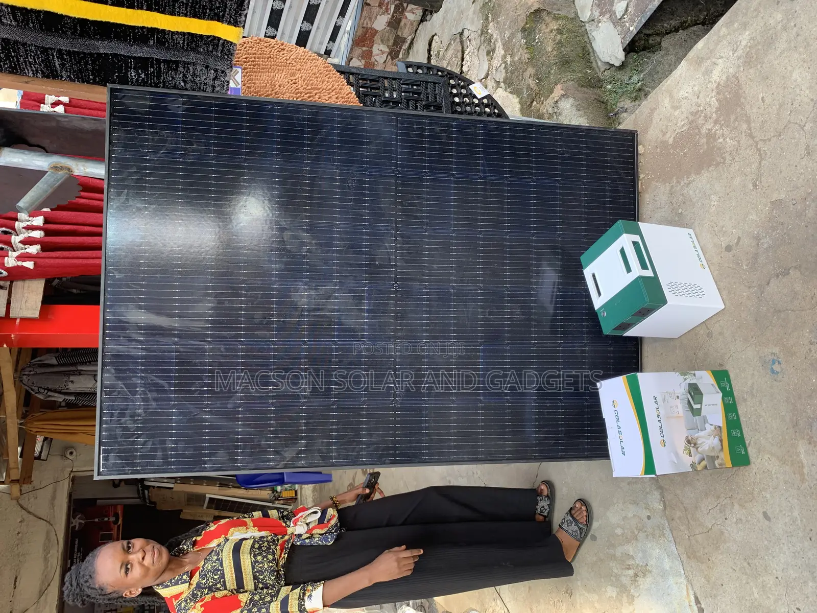 Cola Sola Solar Generator 2000 Can Power a Fridge