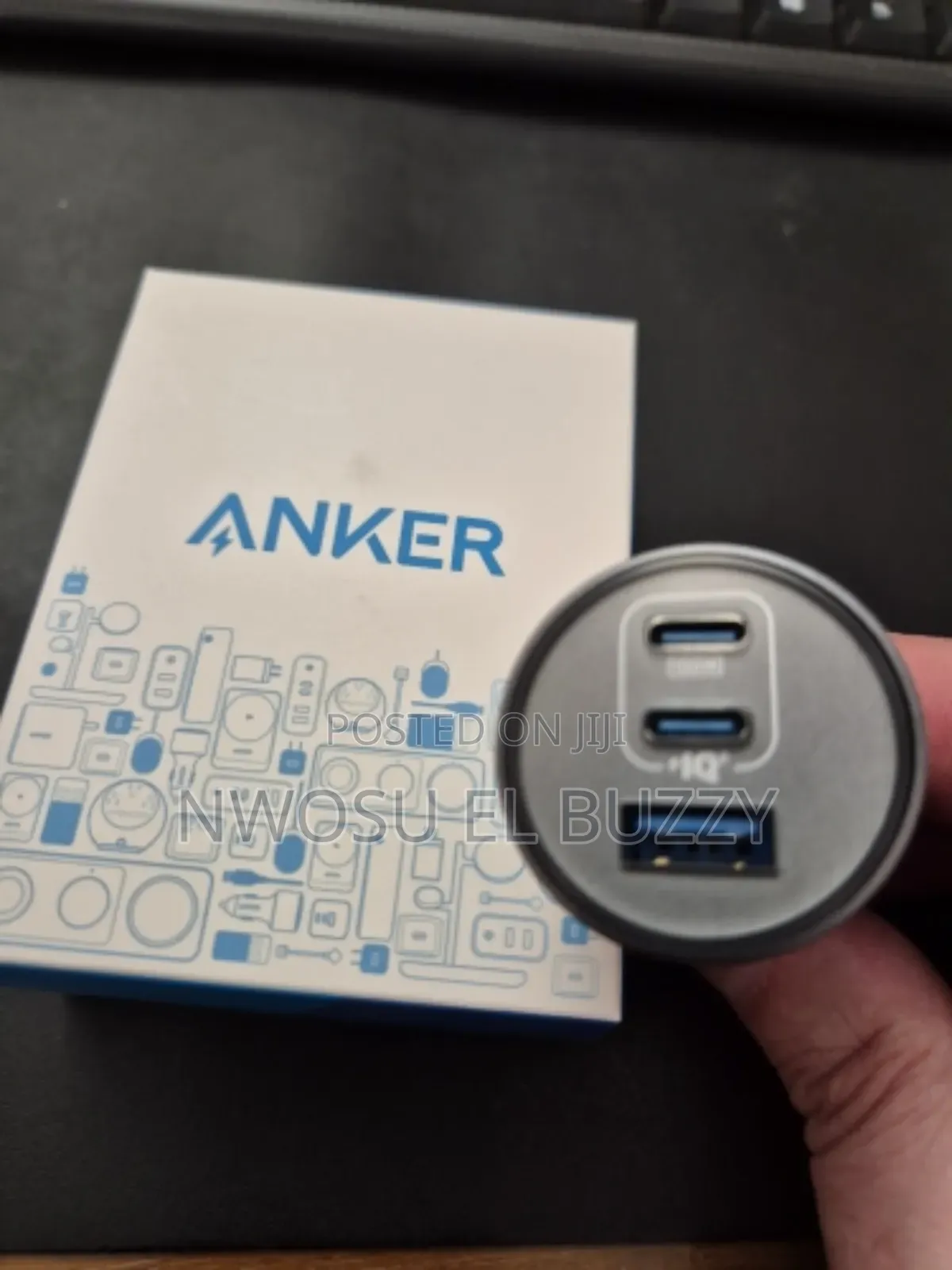 Anker Nano Car Charger (167.5w, 3 Ports)