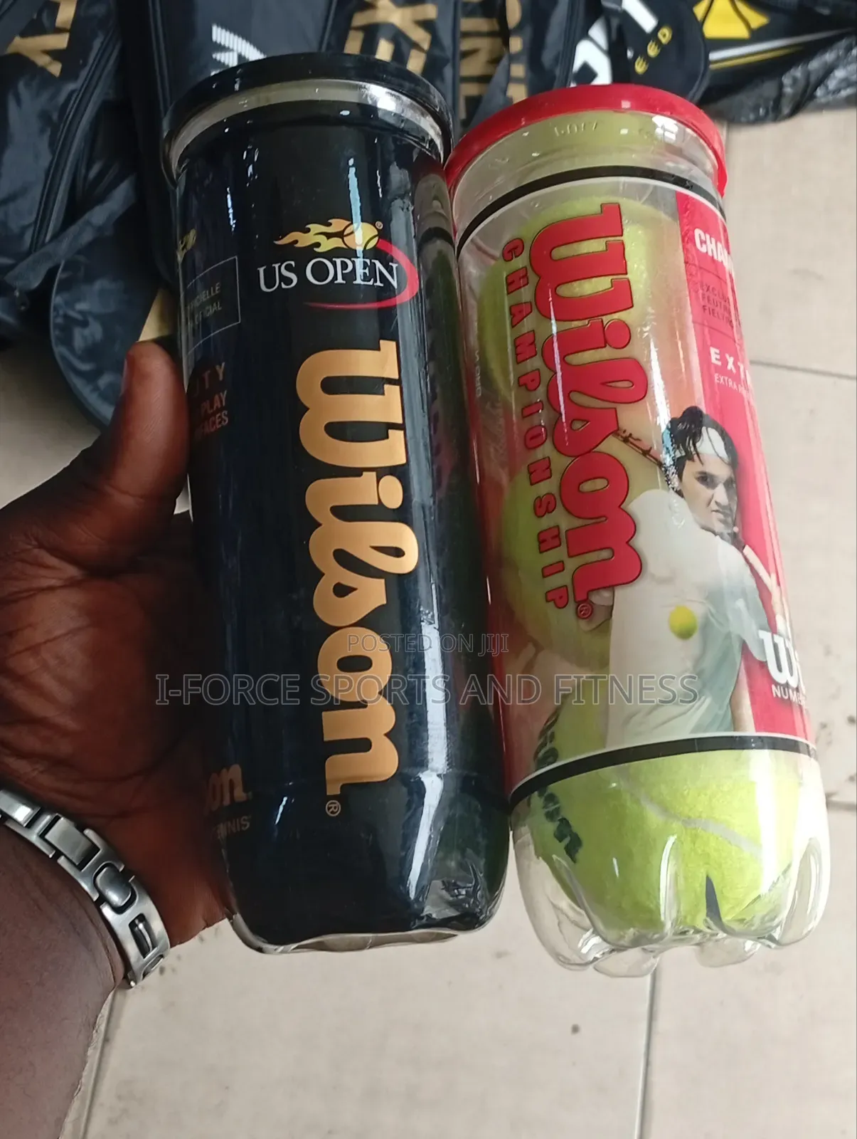 Wilson and Dunlop L/Tennis Balls