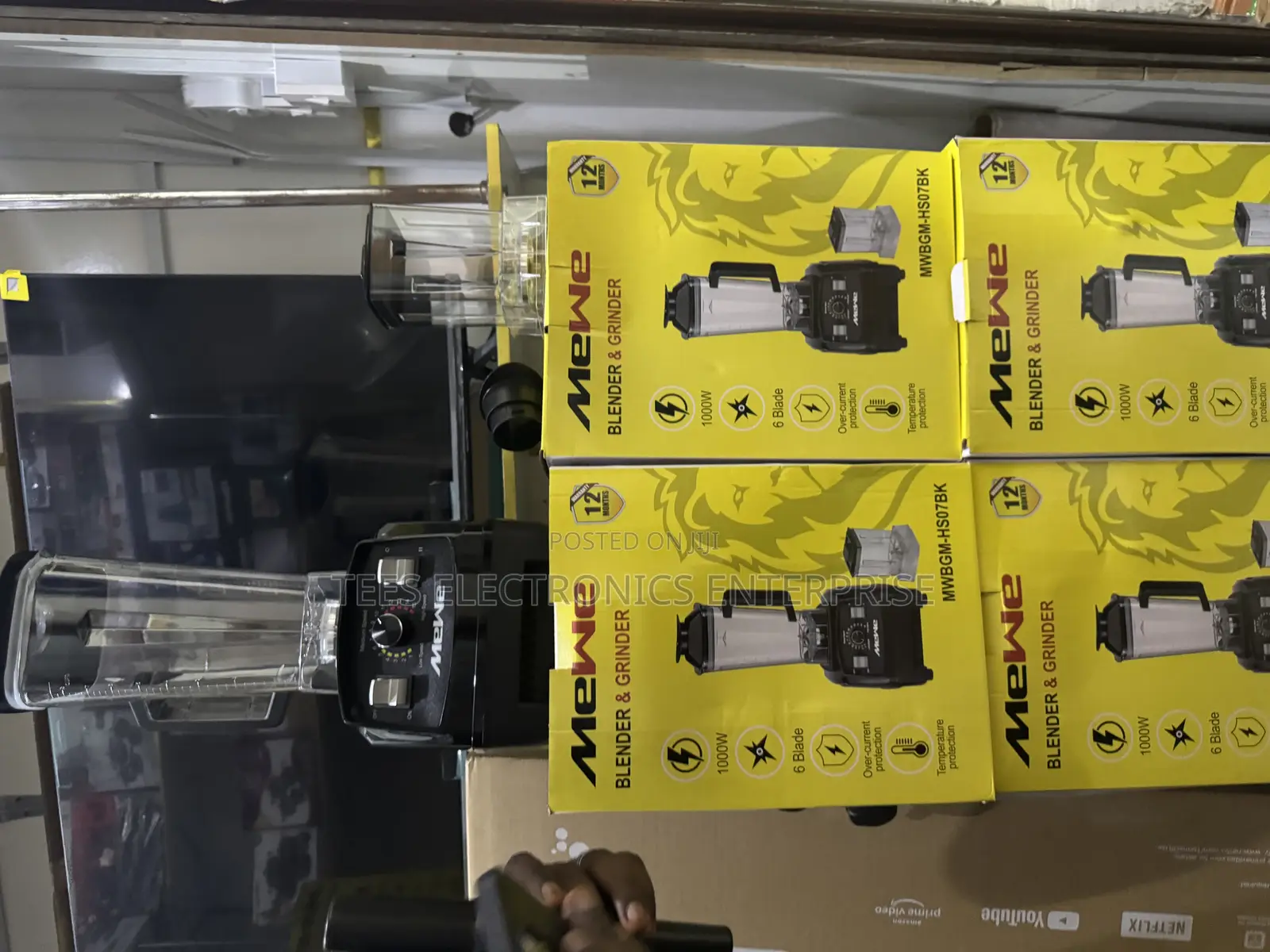 Mewe Blender And Grinder 1000w