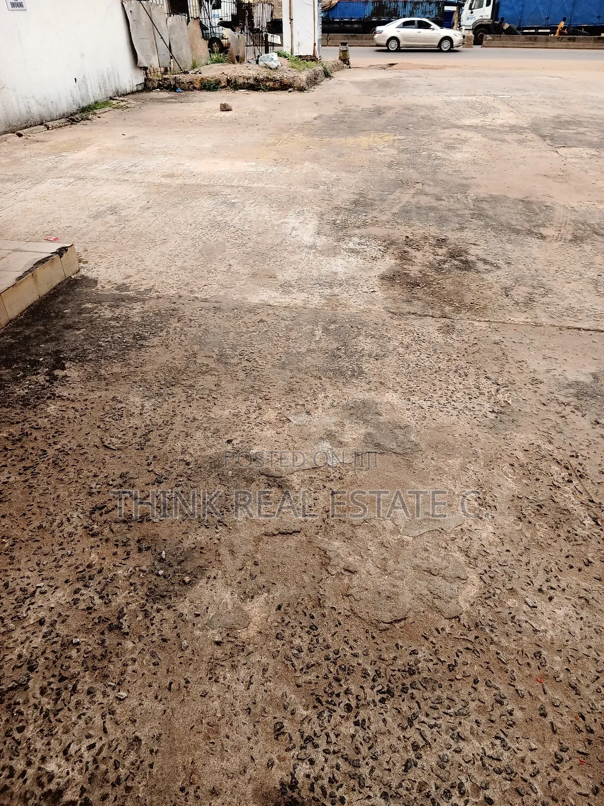 40/100 Land Space at Agbor Park Inside a Filling Station 4rent