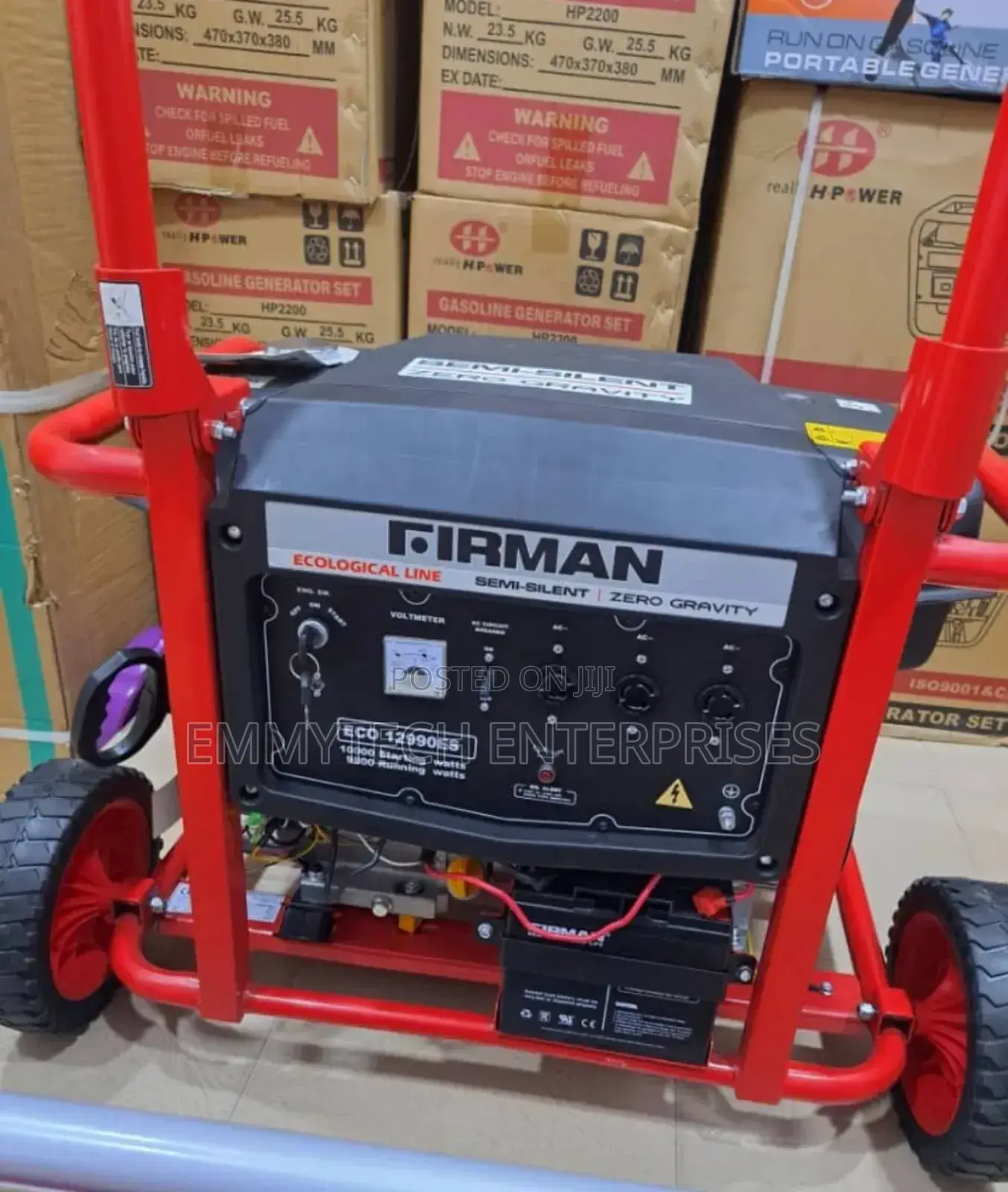 Eco12990e2 Firman Petrol Generator 10kva 100%Copper Coil