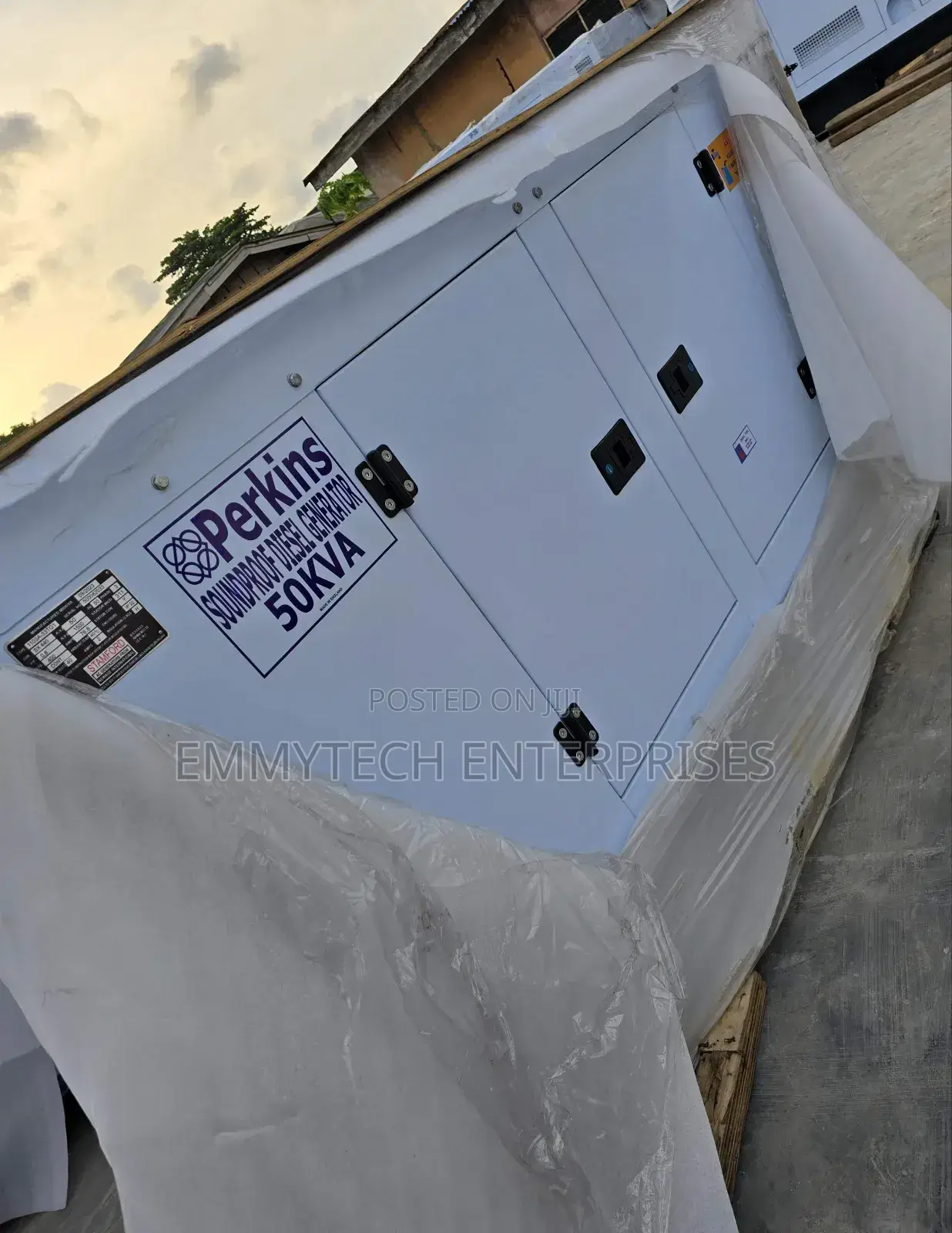 (Sp50kva)Perkins Diesel Soundproof Gen 2years Wty