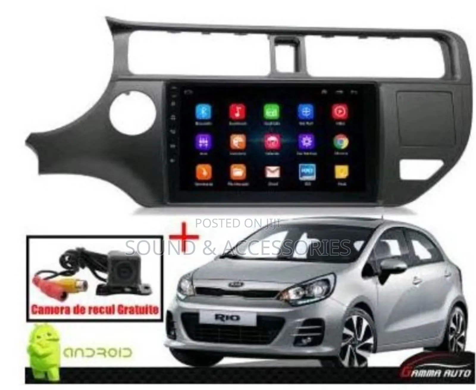 Kia Rio 2012-2014 Android Multimedia GPS Navigation System