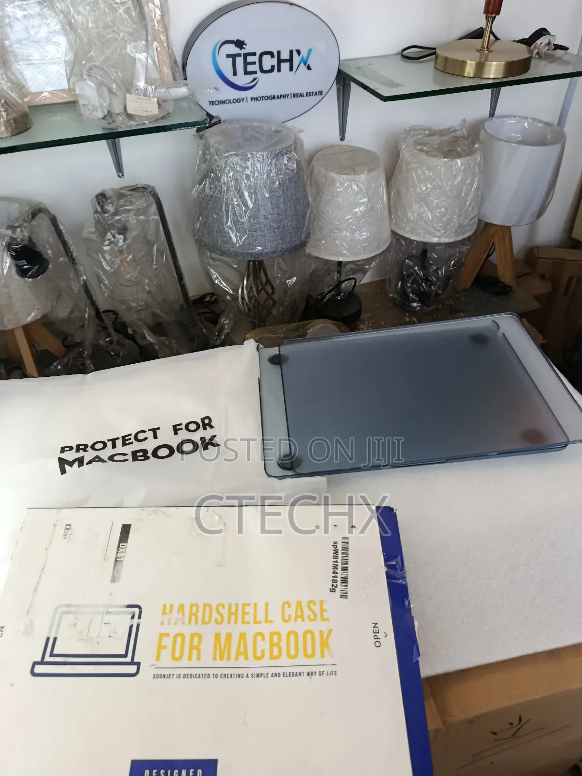 Soonjet for Macbook Air 13.6 Inch Case M3 M2 2024-2022 Clear