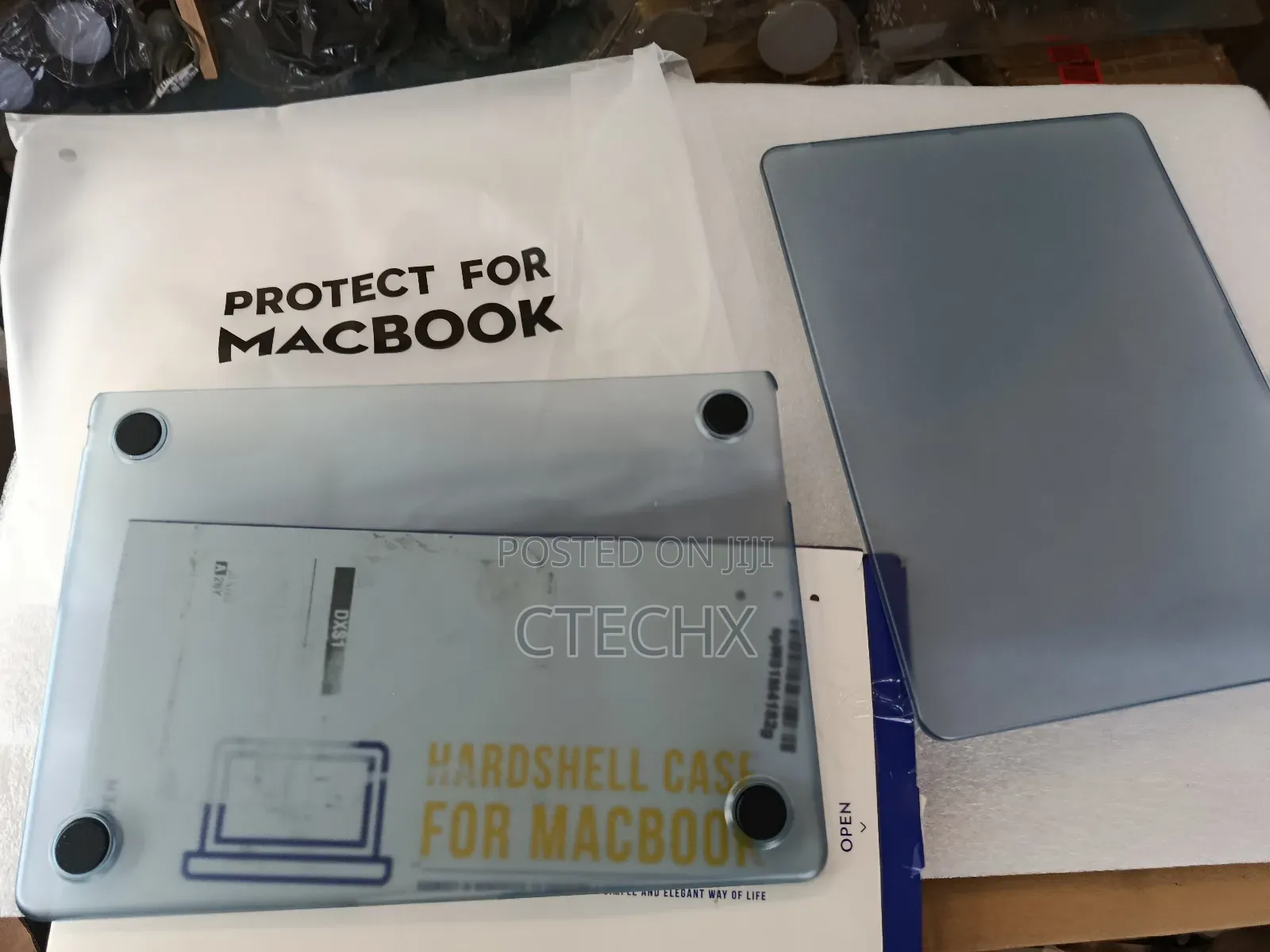 Soonjet for Macbook Air 13.6 Inch Case M3 M2 2024-2022 Clear