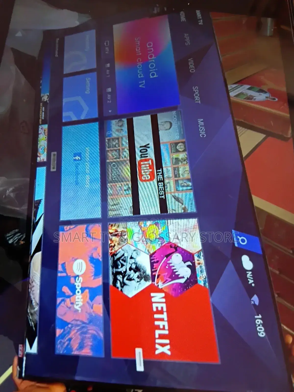 50 Inches Inbuld Bluetooth Netflix Wifi Facebook Digital Tv