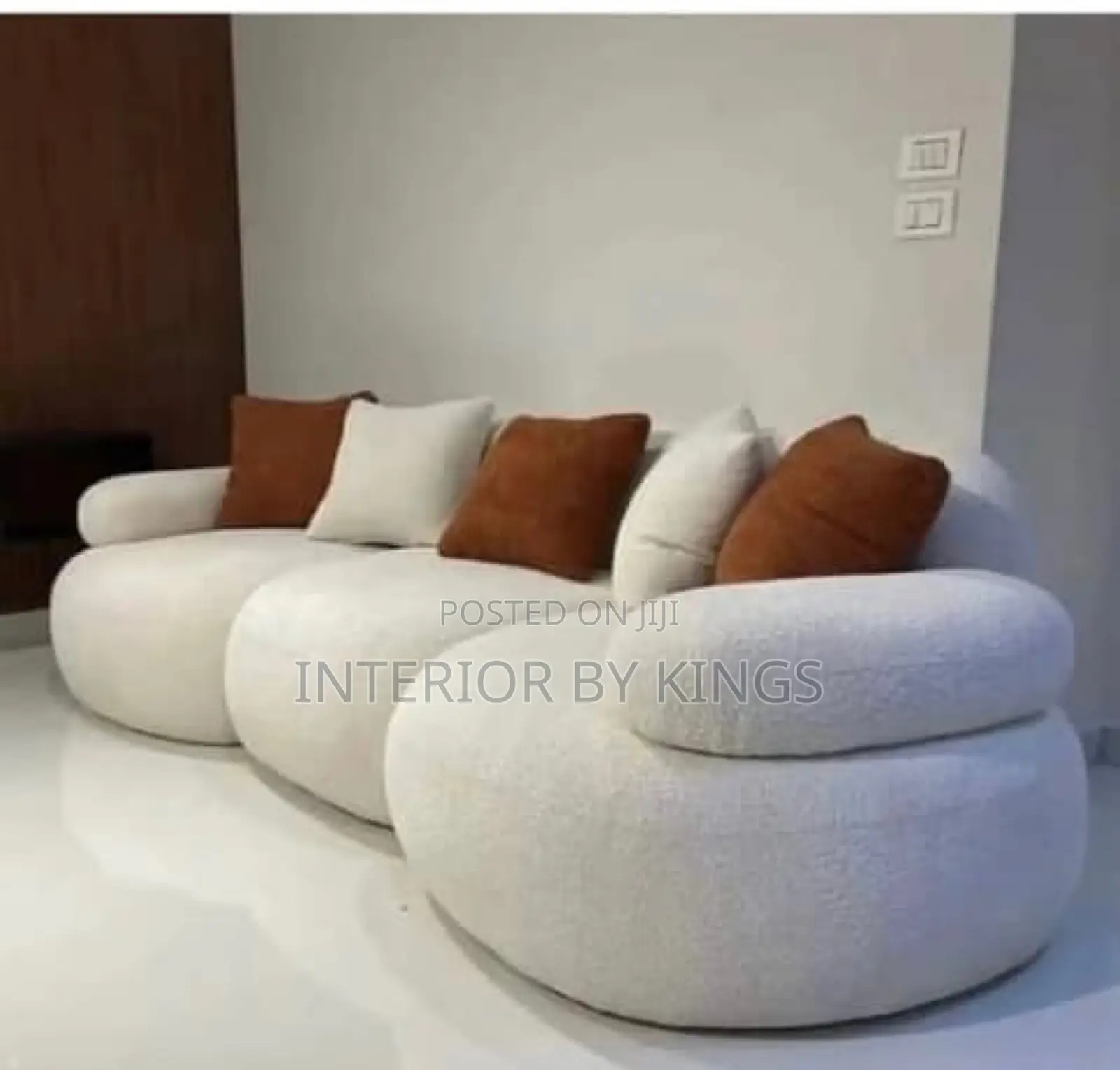 4seater Fabric Sofa Modern Minimalist Design
