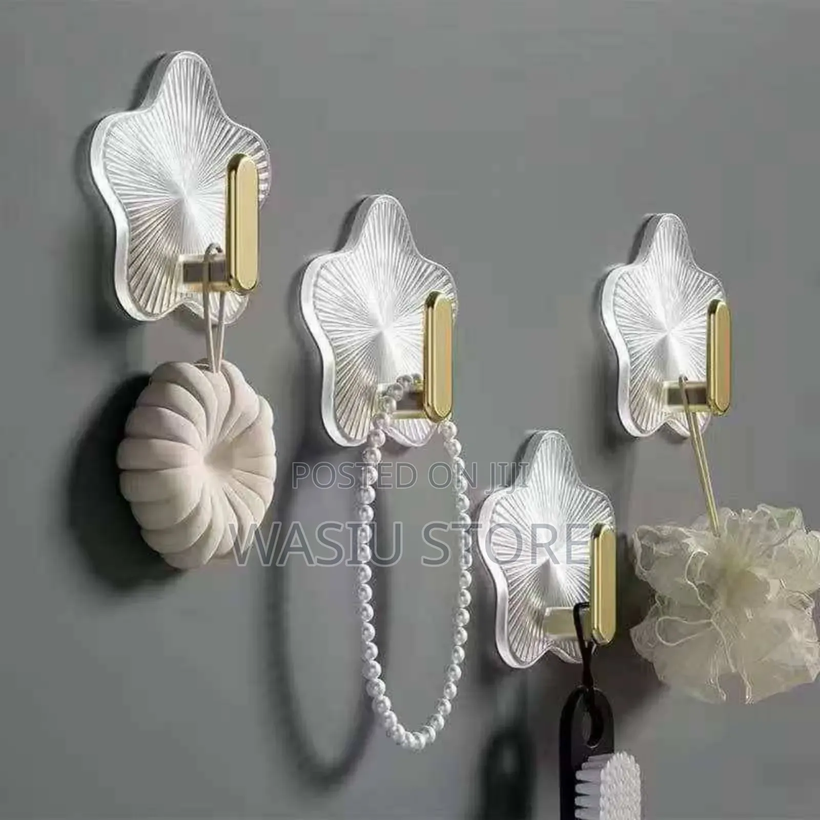 Alipis Star Shaped Self Adhesive Wall Hooks 12 Pack