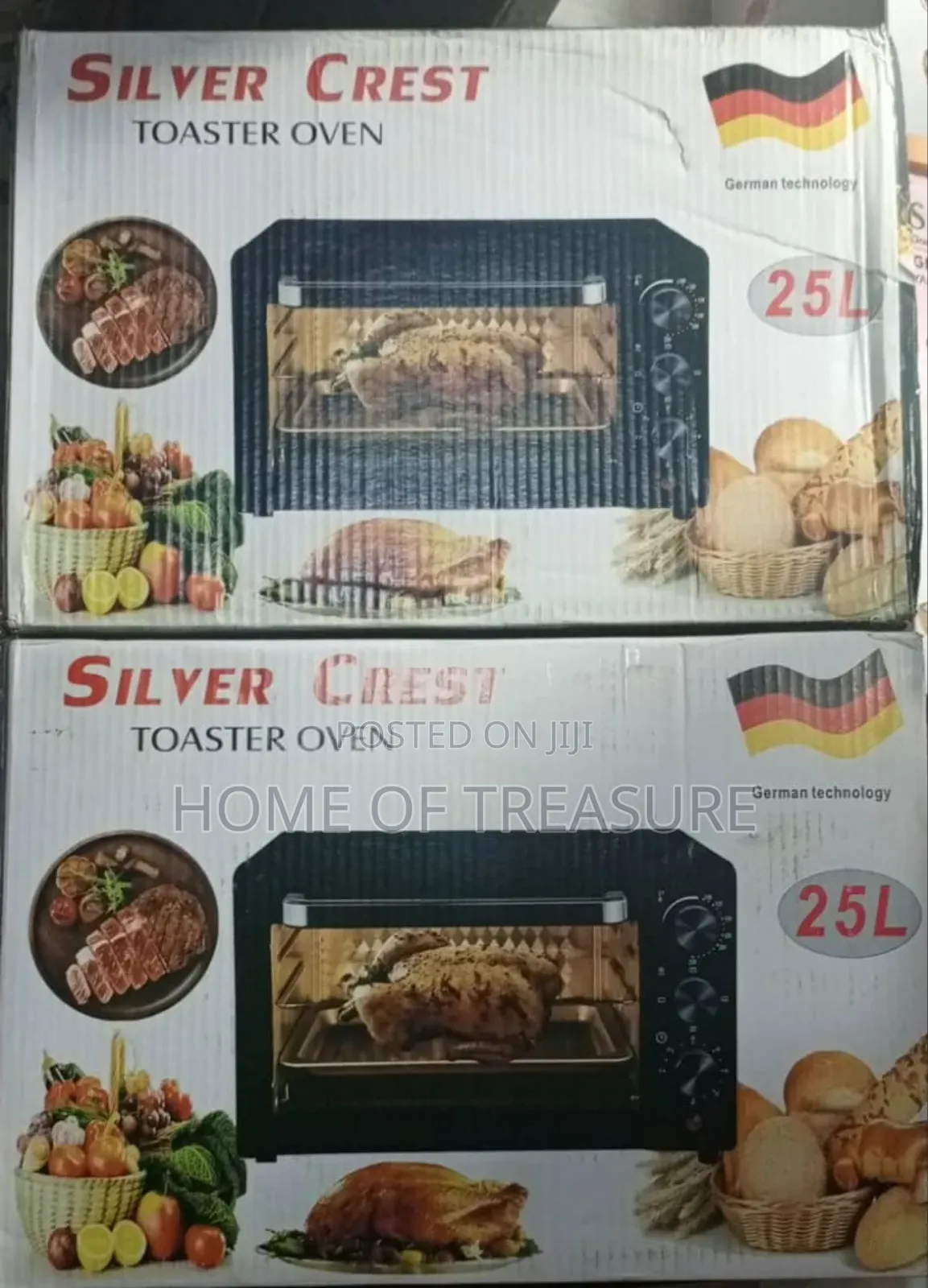 Silver Crest German Technology Toaster Oven 25litres